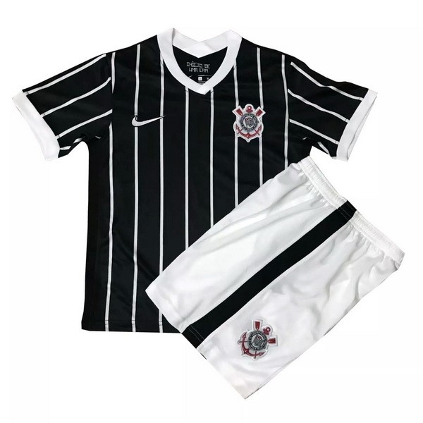 Camiseta Corinthians Paulista 2ª Niño 2020 2021 Negro